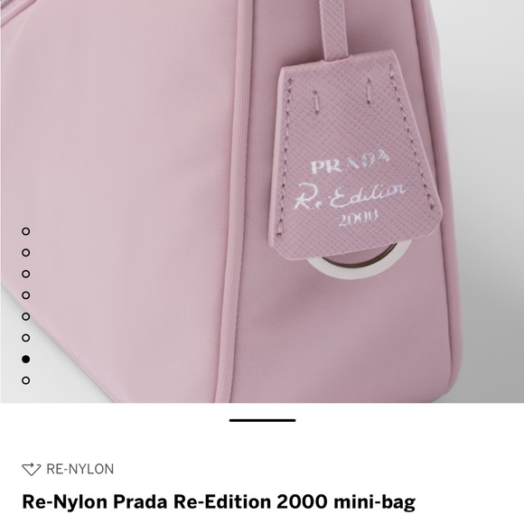 Re-Nylon Prada Re-Edition 2000 mini-bag Brand new in box never worn - Picture 5 of 7